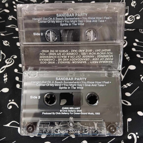 Chris Bellamy - Sand Bar Party - 12 Songs 1993 Cassette - New & Sealed - Picture 3 of 5